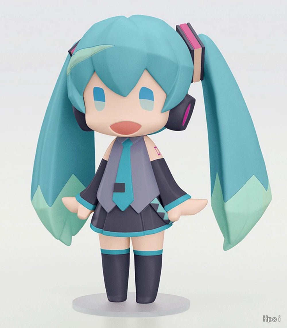 Hatsune Miku Pixel Building Block Style Figure | 10CM Q Version Standing Collectible