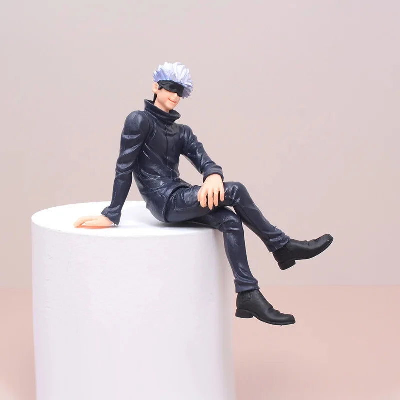 Gojo Satoru Noodle Stopper Seated Figure – Jujutsu Kaisen | 10cm PVC