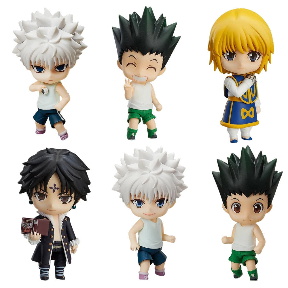Hunter x Hunter 6-Piece Figure Set – Gon, Killua, Kurapika & More | PVC Collectible