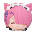 Re:Zero Rem, Emilia & Ram Cat Ears Lying Figure | 4CM Kawaii Mini Collectible Set