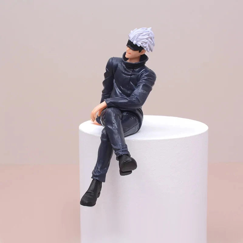 Gojo Satoru Noodle Stopper Seated Figure – Jujutsu Kaisen | 10cm PVC