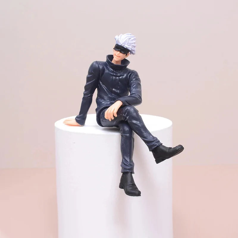 Gojo Satoru Noodle Stopper Seated Figure – Jujutsu Kaisen | 10cm PVC