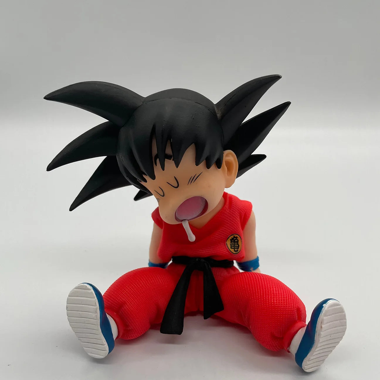 Childhood Goku Sleepy Sitting Figure – Dragon Ball | 10cm Cute PVC