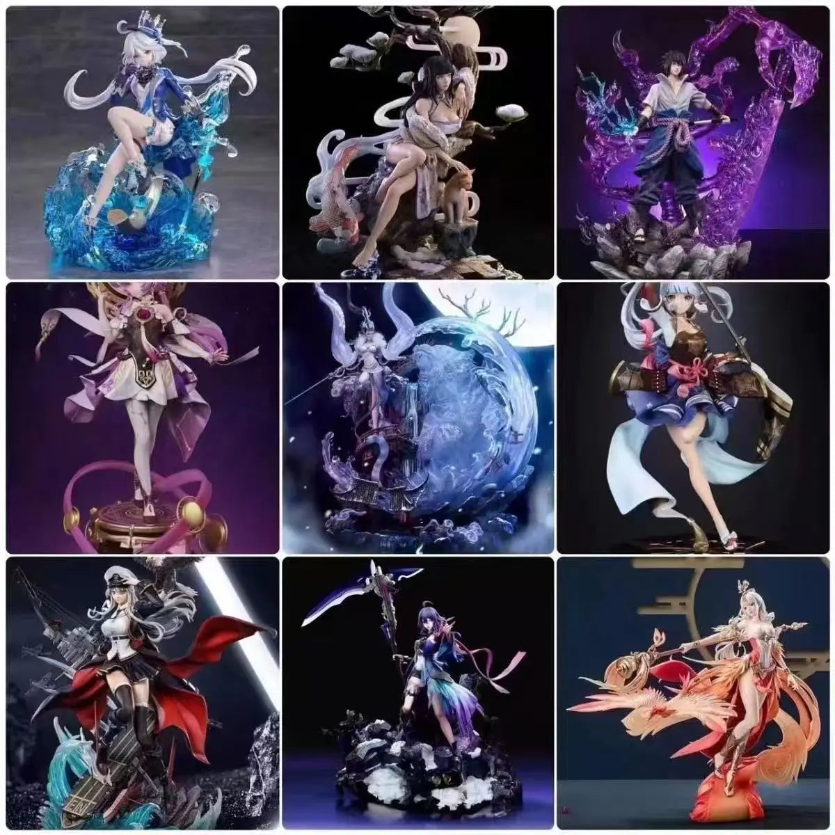 Genshin Impact Mystery Blind Box Figure – Klee, Zhongli, Raiden & More | Random PVC Surprise