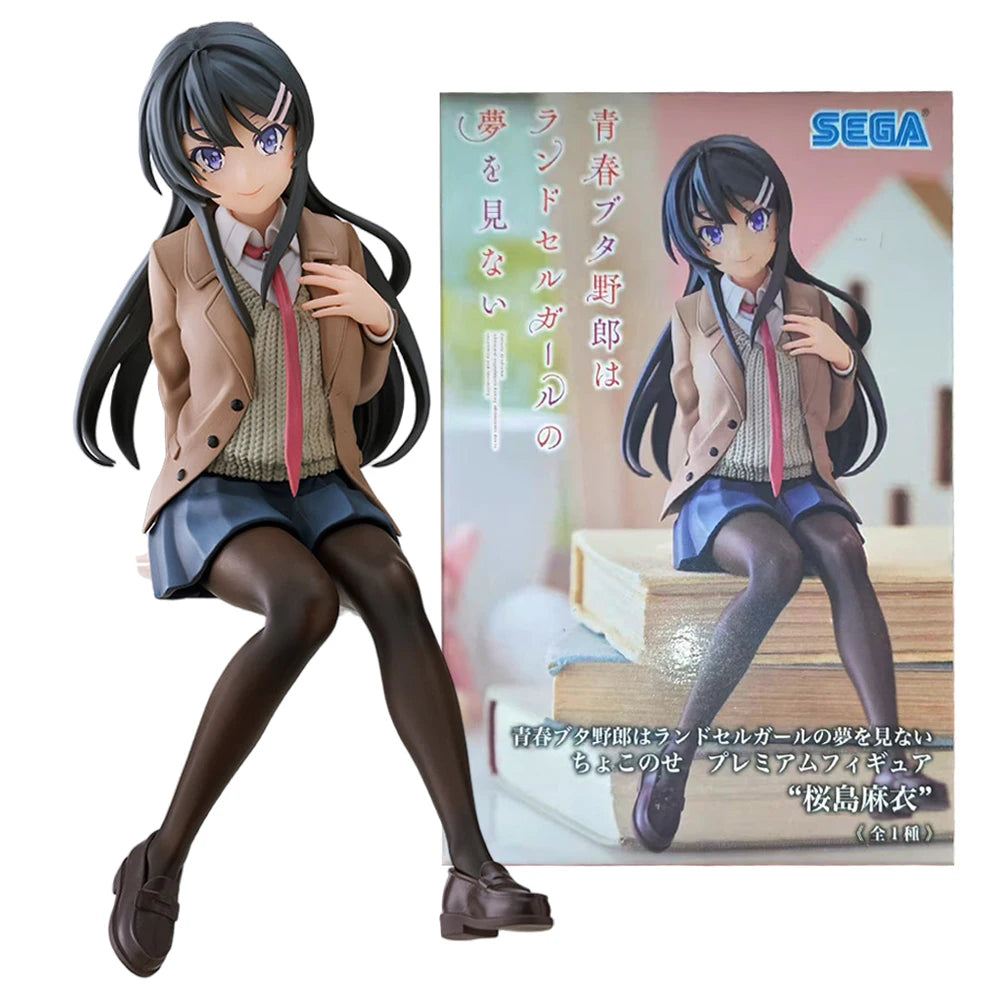 Sakurajima Mai Premium Chokonose Figure – Rascal Does Not Dream | PVC Collectible