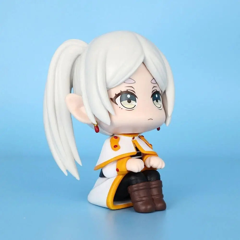 Frieren Look-Up Sitting Figure – Frieren: Beyond Journey's End | 11cm Cute Chibi