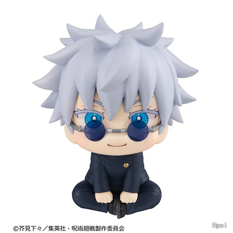 Satoru Gojo & Geto Suguru Look Up Figure | 10CM Jujutsu Kaisen High School Q Version