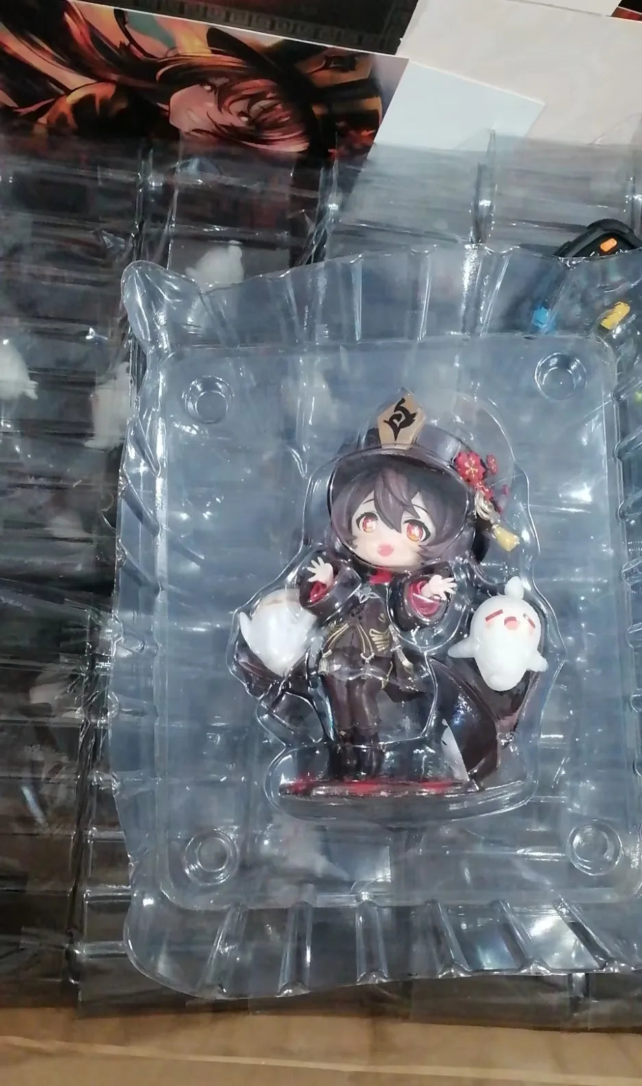 Hu Tao Q Version Figure | 16CM Genshin Impact Cute Chibi Collectible