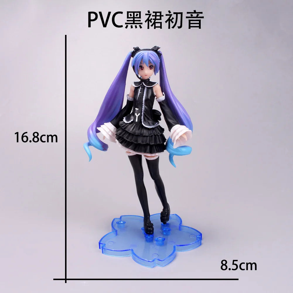 Hatsune Miku Black Dress Lolita Figure – Project DIVA | 17cm PVC Collectible