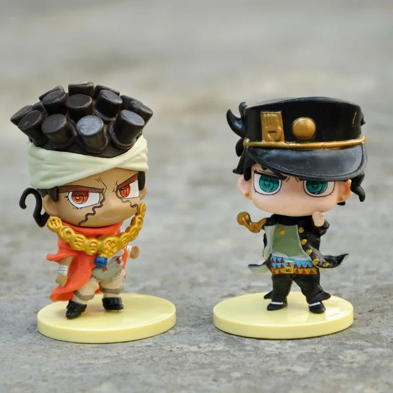JoJo's Bizarre Adventure 5-Figure Set | Jotaro, Star Platinum, Iggy, Polnareff & Kakyoin