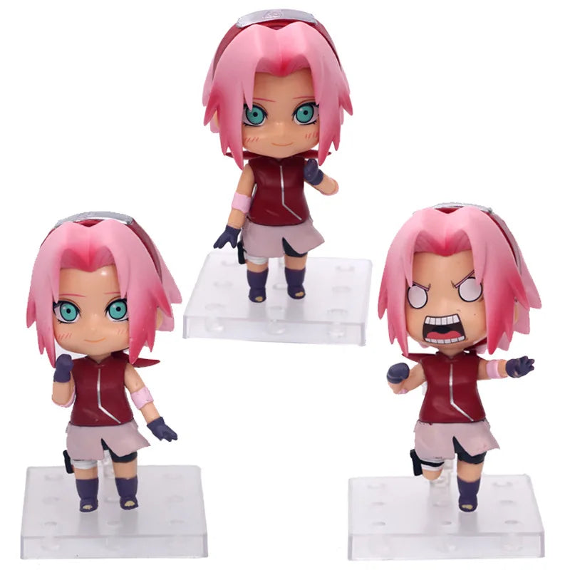 Naruto Shippuden Haruno Sakura Figure (#872) | 10CM Kakashi & Sasuke Collectible