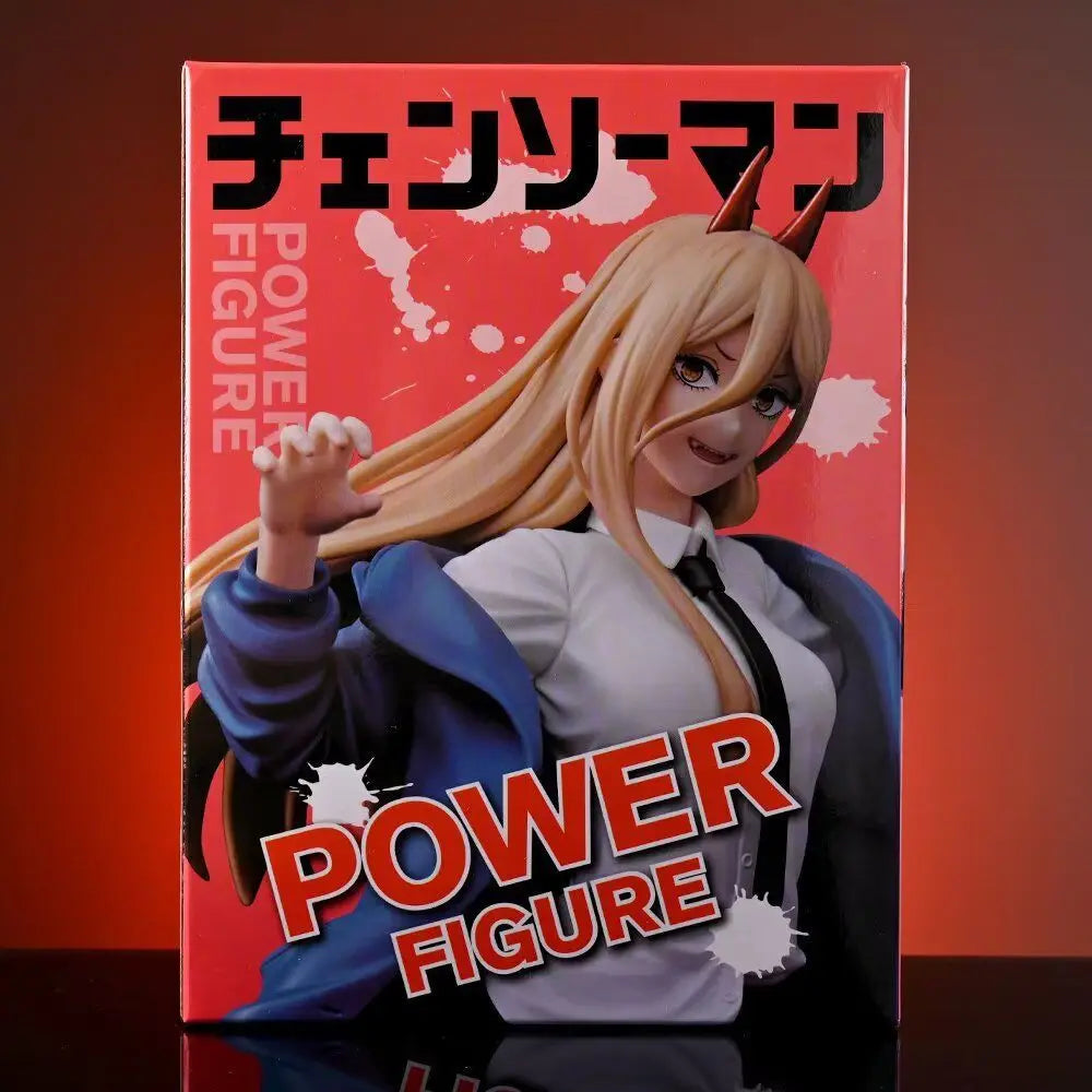 Chainsaw Man Denji, Power & Pochita Scene Figure | 21CM Anime Collectible Set