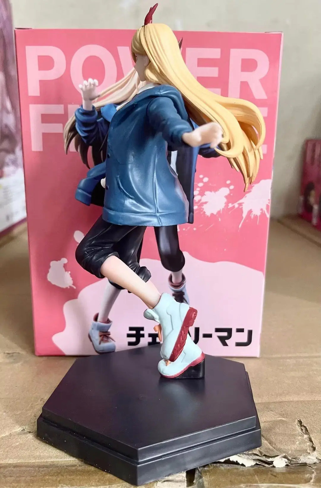 Chainsaw Man Denji, Power & Pochita Scene Figure | 21CM Anime Collectible Set