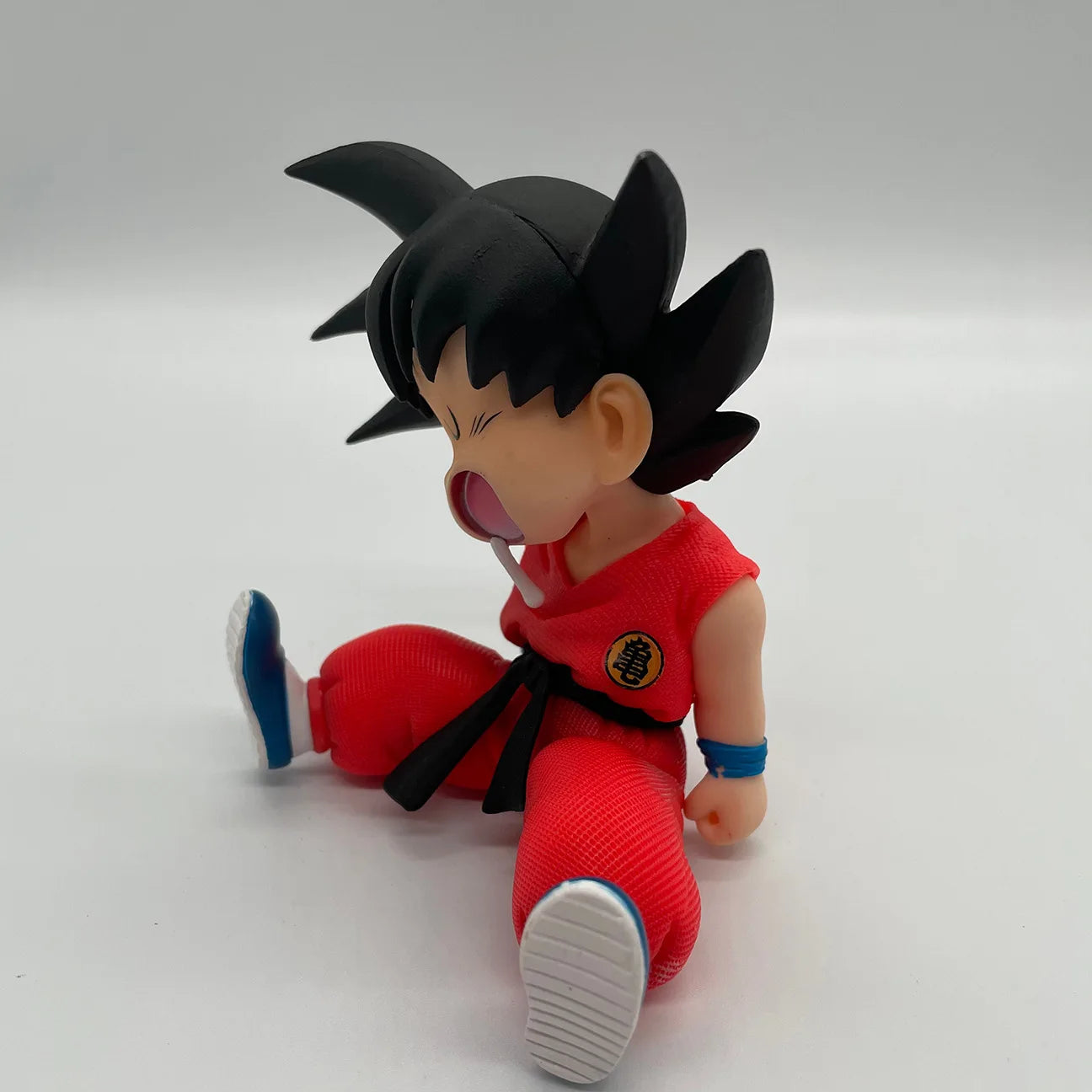 Childhood Goku Sleepy Sitting Figure – Dragon Ball | 10cm Cute PVC