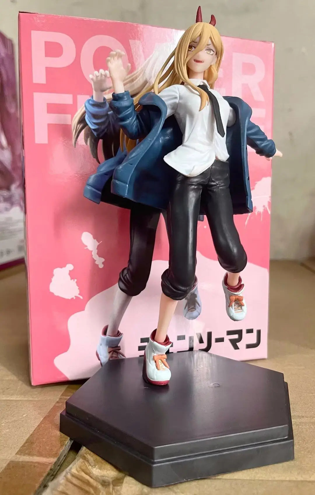 Chainsaw Man Denji, Power & Pochita Scene Figure | 21CM Anime Collectible Set