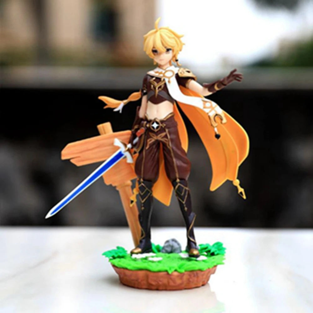 Lumine, Barbara & Aether Figure – Genshin Impact | 20cm PVC Collectible