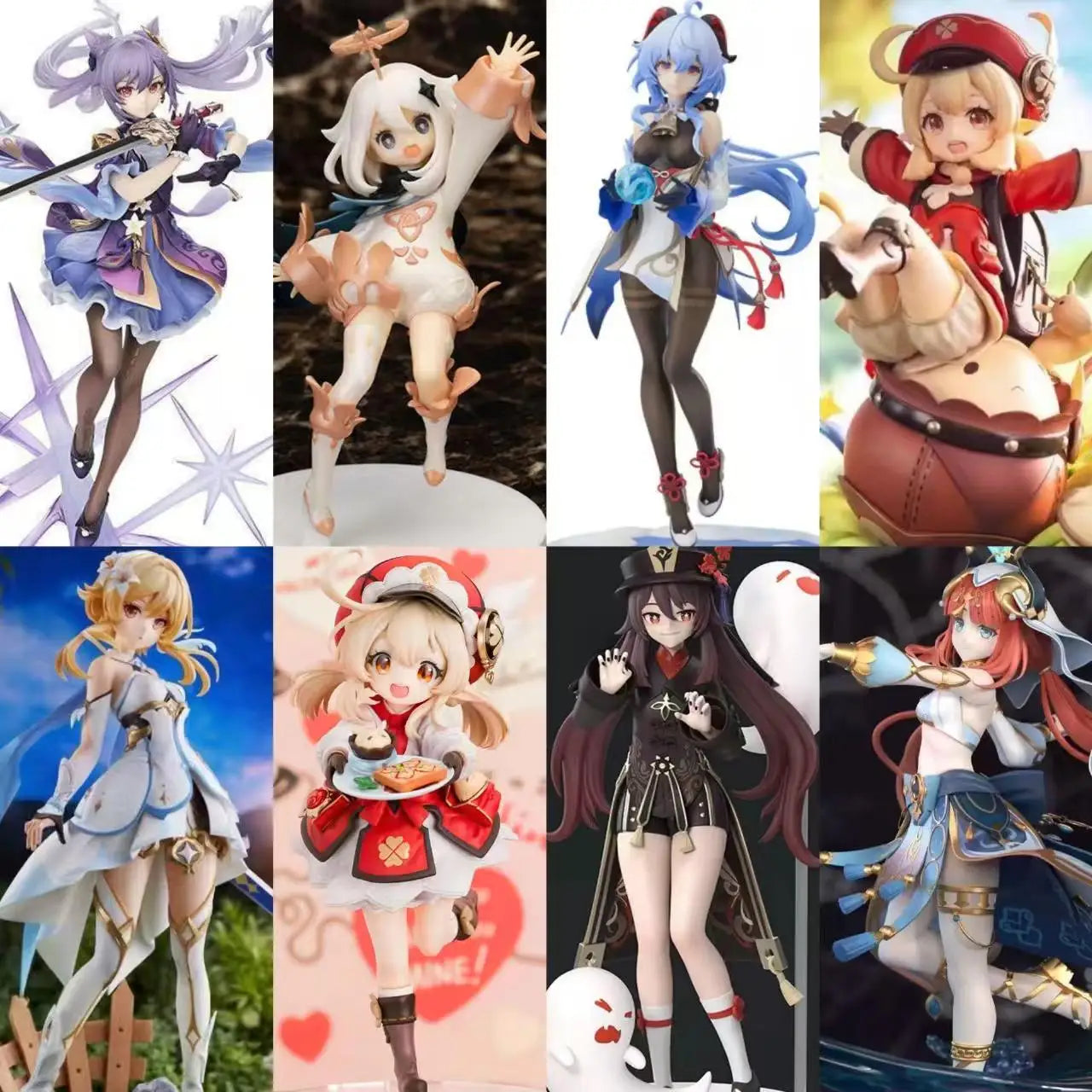 Genshin Impact Mystery Blind Box Figure – Klee, Zhongli, Raiden & More | Random PVC Surprise