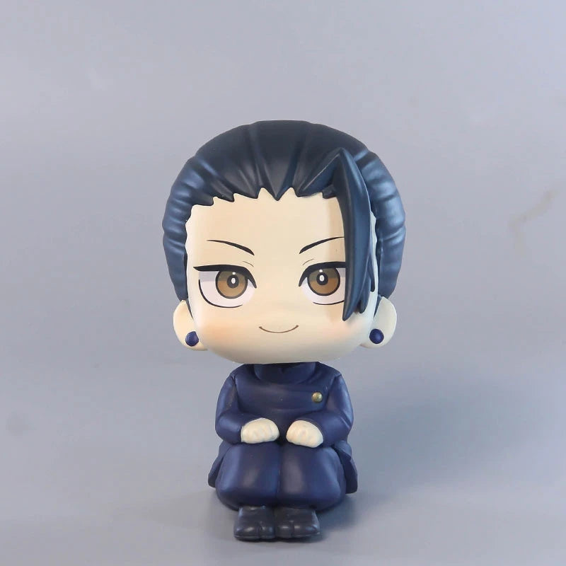 Satoru Gojo & Geto Suguru Look Up Figure | 10CM Jujutsu Kaisen High School Q Version