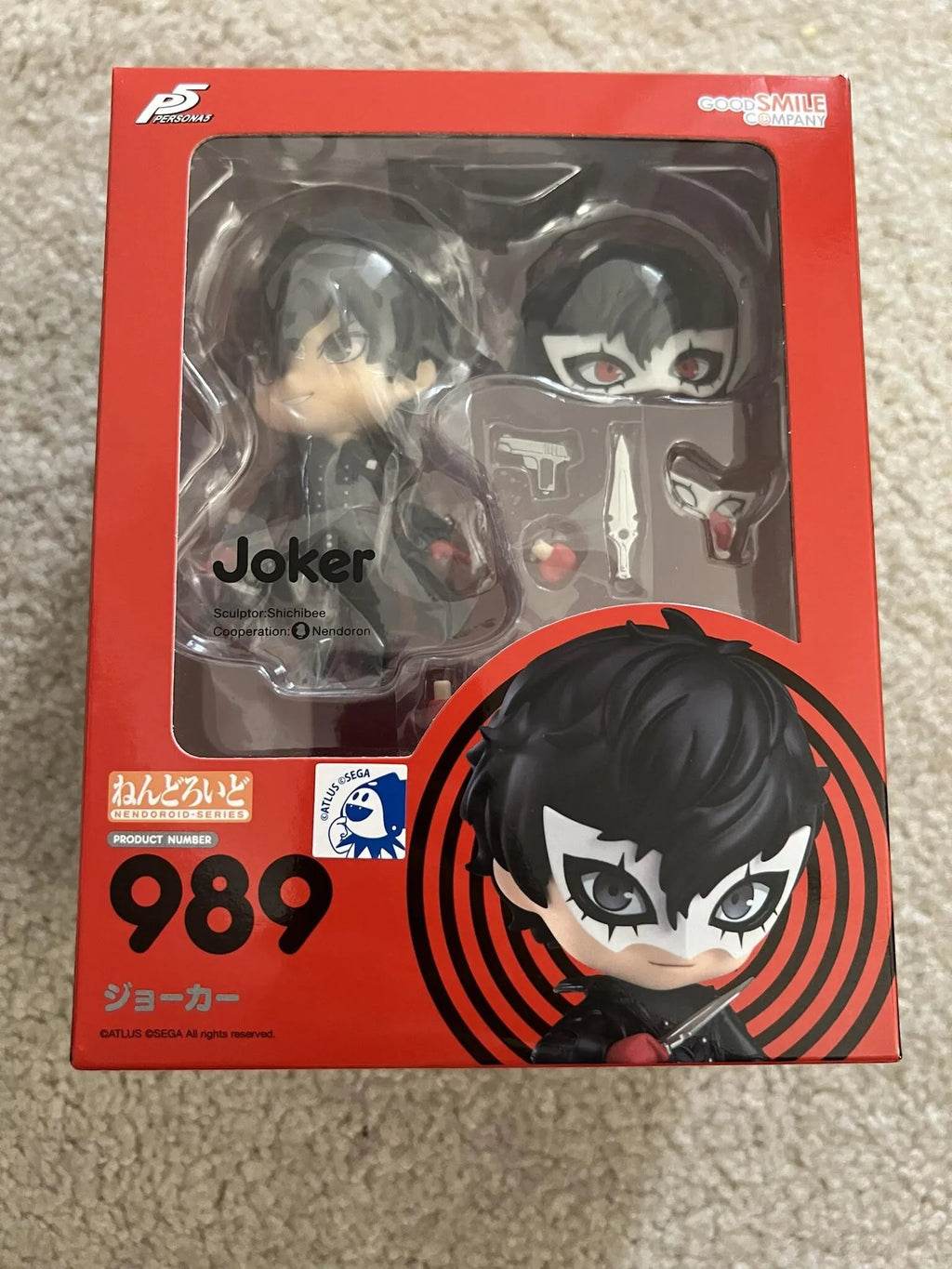 Joker (Ren Amamiya) Interchangeable Figure – Persona 5 | 10cm Two-Style PVC