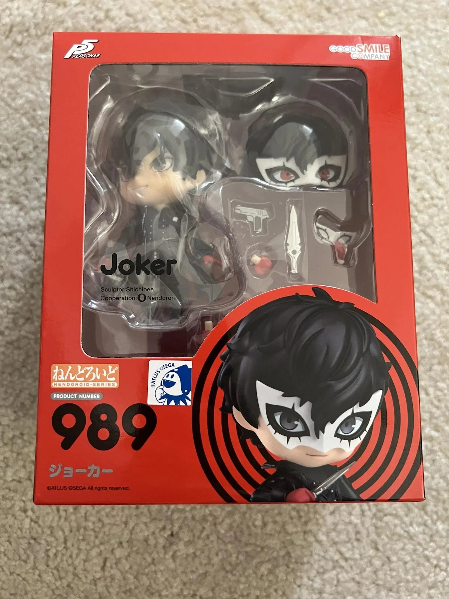 Joker (Ren Amamiya) Interchangeable Figure – Persona 5 | 10cm Two-Style PVC