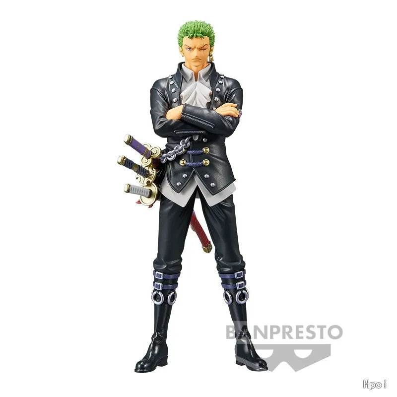 Roronoa Zoro FILM RED Black Suit Figure | 17CM One Piece Men of the Grand Line