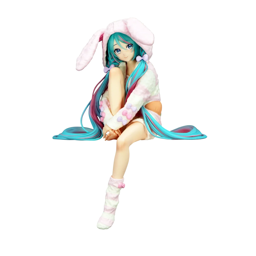 Hatsune Miku Rabbit Ear Pajamas Figure – Noodle Stopper | 15cm PVC