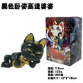 Dandadan Turbo Granny Lucky Cat Figure | 7.5CM Desktop & Car Ornament Tea Pet