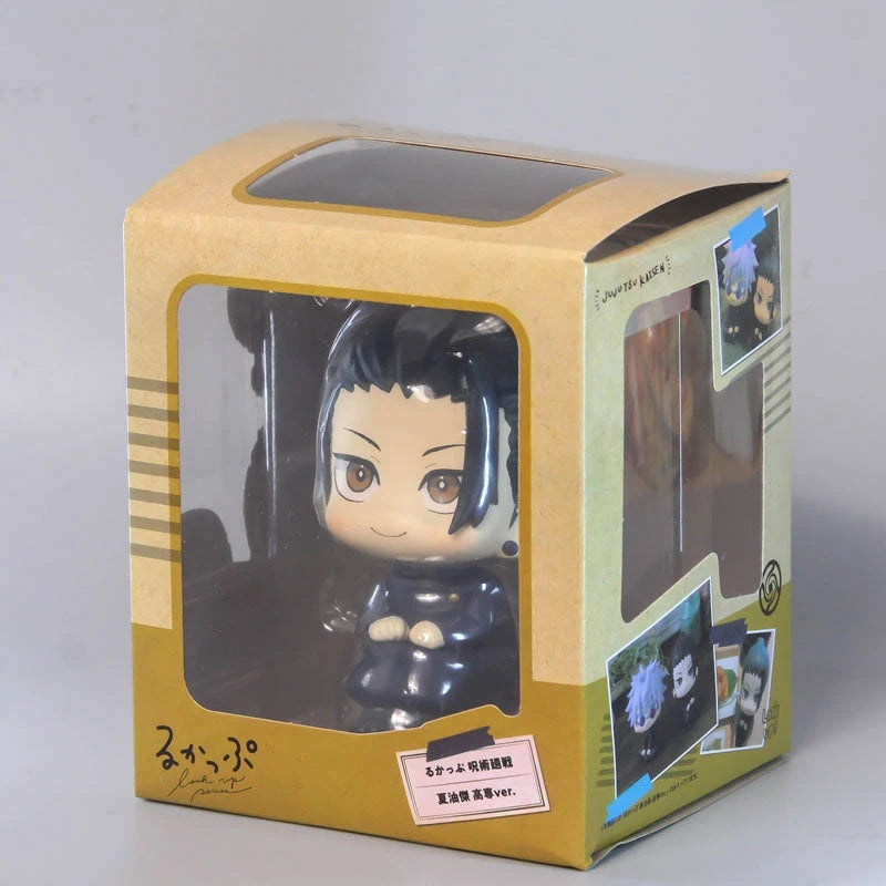 Satoru Gojo & Geto Suguru Look Up Figure | 10CM Jujutsu Kaisen High School Q Version