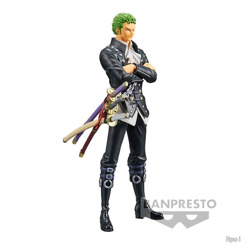 Roronoa Zoro FILM RED Black Suit Figure | 17CM One Piece Men of the Grand Line
