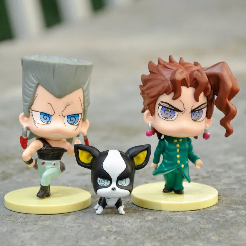 JoJo's Bizarre Adventure 5-Figure Set | Jotaro, Star Platinum, Iggy, Polnareff & Kakyoin