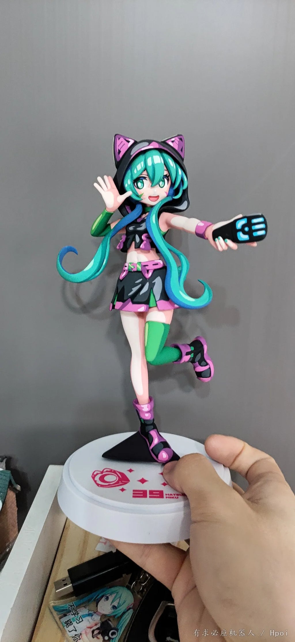 Hatsune Miku Live Stage Figure – Piapro Characters | 18cm BANDAI PVC