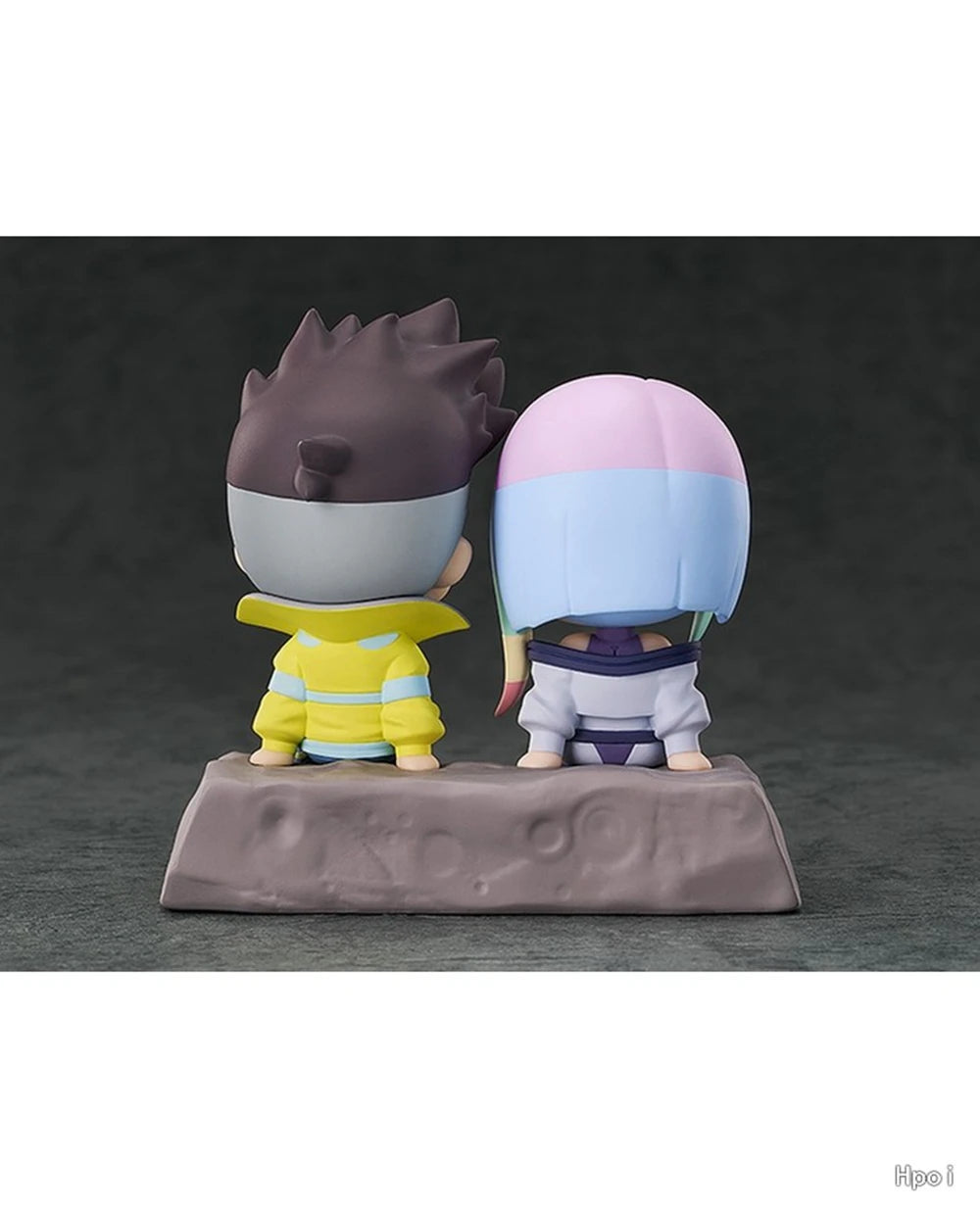 David & Lucy 'To The Moon' Figure Set – Cyberpunk: Edgerunners | 8cm Sitting Duo