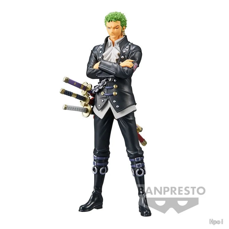 Roronoa Zoro FILM RED Black Suit Figure | 17CM One Piece Men of the Grand Line