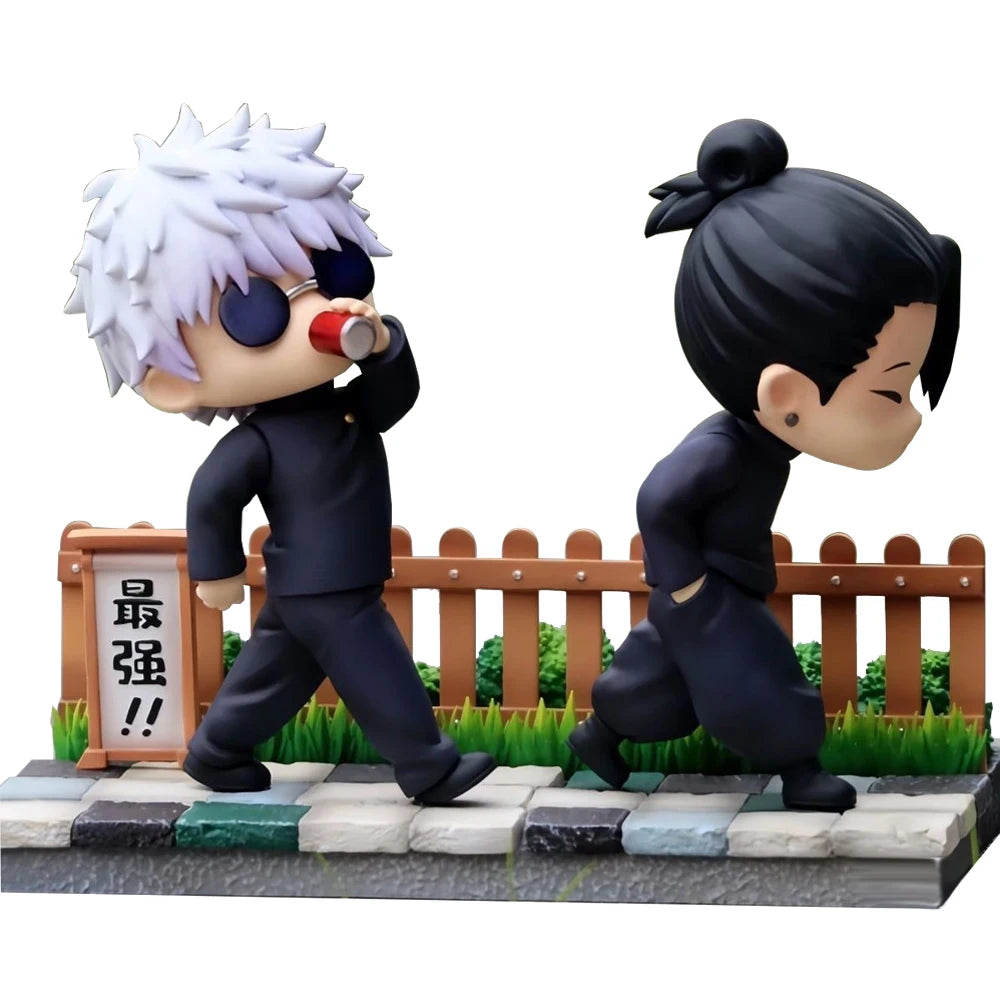 Jujutsu Kaisen Trio Figure Set – Itadori, Gojo & Geto | 11cm PVC Collectible